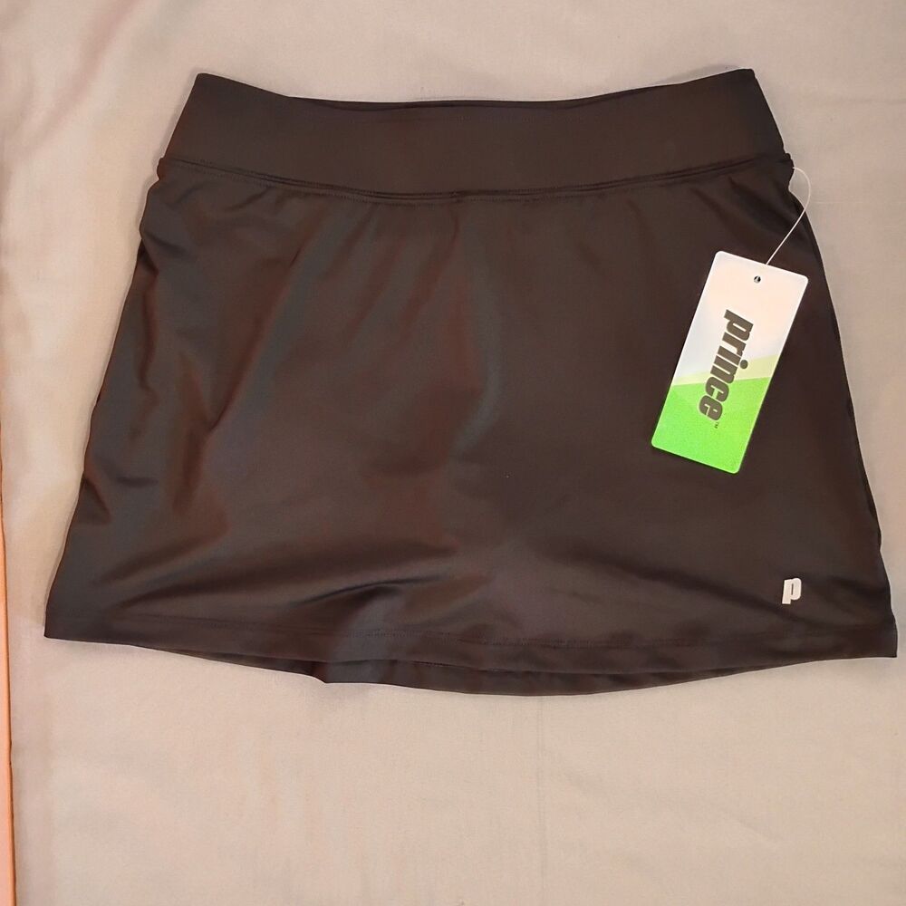 Girls Prince Tennis Match Core Skort Black Large 14